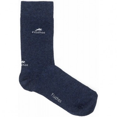 LANGE BLUMIGE SOCKEN CA0009 NAVY_RED