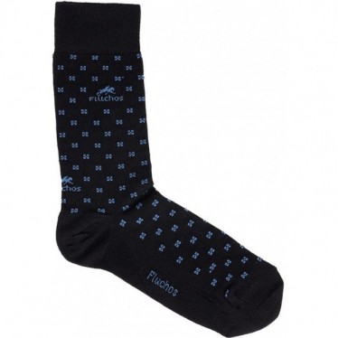 LANGE BLUMIGE SOCKEN CA0009 NAVY_BLACK