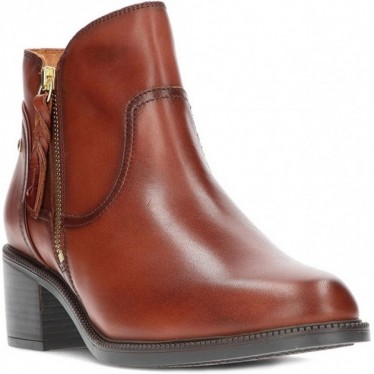 PIKOLINOS Damen Stiefeletten W2D8674 Bacarot COGNAC