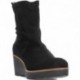 Damenstiefel PEDRO MIRALLES 26475 Stretch-Wildleder NEGRO