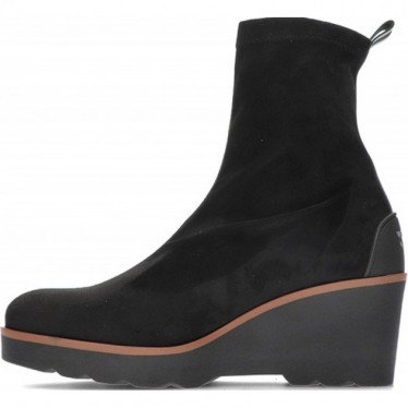 Damenstiefel PEDRO MIRALLES 26475 Stretch-Wildleder NEGRO