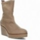 Damenstiefel PEDRO MIRALLES 26475 Stretch-Wildleder TAUPE