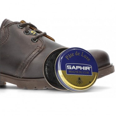 WACHS FÜR SCHUHE MIT GLATTLEDER SAPHIR AVEL16320 DARK_BROWN