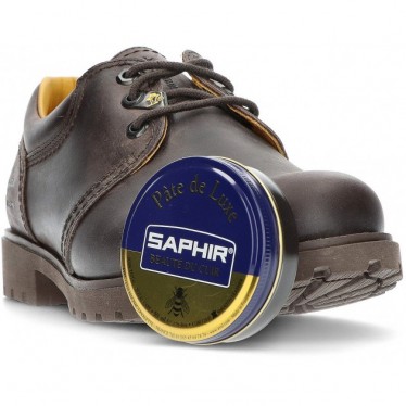 WACHS FÜR SCHUHE MIT GLATTLEDER SAPHIR AVEL16320 DARK_BROWN