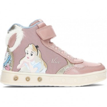 GEOX J468WG Skylin Alicia Mädchen-Sneaker ROSE