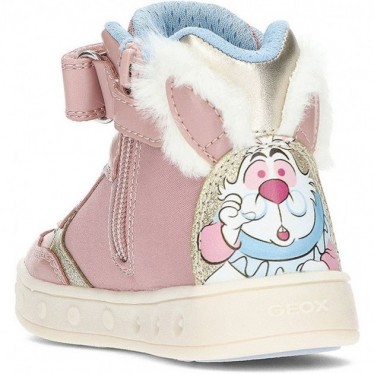 GEOX J468WG Skylin Alicia Mädchen-Sneaker ROSE