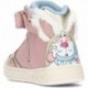 GEOX J468WG Skylin Alicia Mädchen-Sneaker ROSE