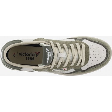 VICTORIA C80 Farbblock-Sneaker 8800120 KAKI