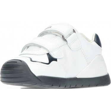 BIOMECANICS Kindersportschuhe 241001A BLANCO_OCEAN