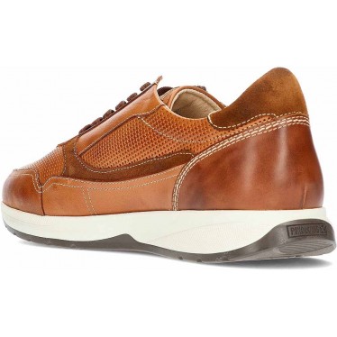 Herren-Sneaker mit Reißverschluss Pikolinos M2B-6263C1 Getafe BRANDY