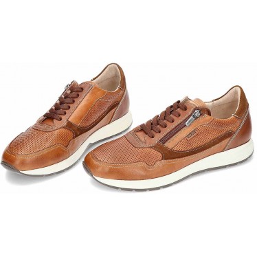 Herren-Sneaker mit Reißverschluss Pikolinos M2B-6263C1 Getafe BRANDY