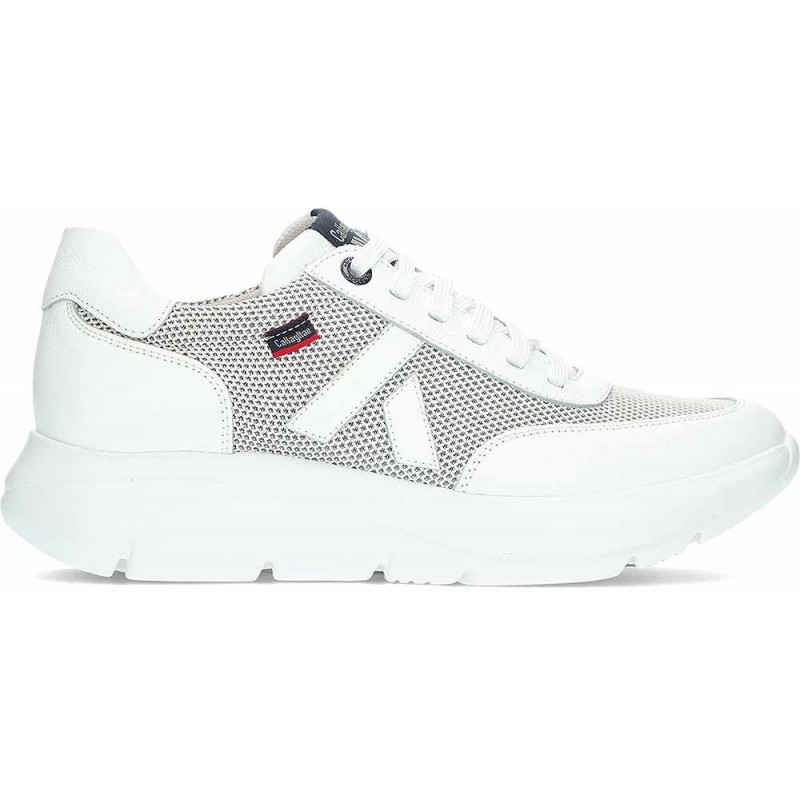 Callaghan Luxe 61201 Herren-Sneaker-Algorithmus BLANCO