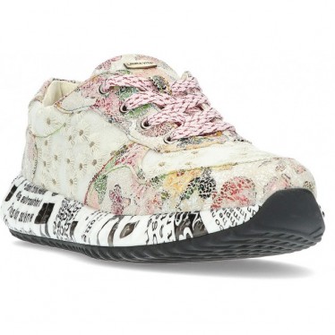 LAURA VITA BURTON05 SNEAKER FLORAL_BEIGE