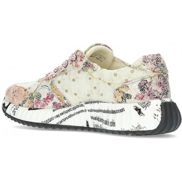 LAURA VITA BURTON05 SNEAKER FLORAL_BEIGE