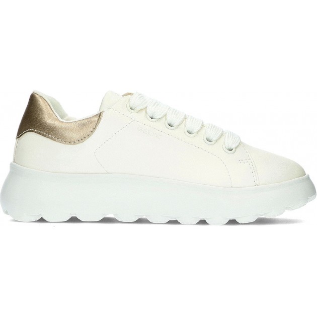 GEOX Puffypop J55MRA Mädchen-Sportschuhe WHITE_PLATINUM GEOX Puffypop J55MRA Mädchen-Sportschuhe WHITE_PLATINUM