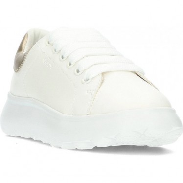 GEOX Puffypop J55MRA Mädchen-Sportschuhe WHITE_PLATINUM