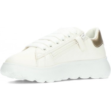 GEOX Puffypop J55MRA Mädchen-Sportschuhe WHITE_PLATINUM