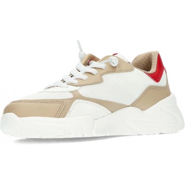 GEOX Loftus J55MQE Kinder-Sneaker BEIGE