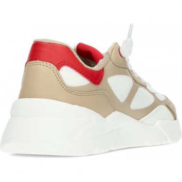 GEOX Loftus J55MQE Kinder-Sneaker BEIGE