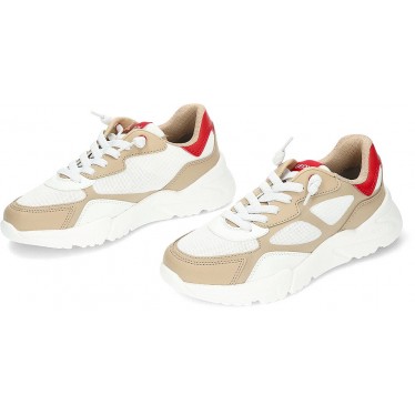 GEOX Loftus J55MQE Kinder-Sneaker BEIGE