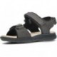 GEOX Spherica U55ELB Herrensandale DK_COFFEE