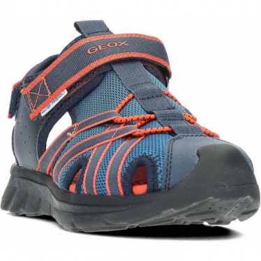 GEOX Airadyum J55F1A Kindersandale NAVY_RED