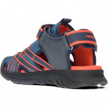 GEOX Airadyum J55F1A Kindersandale NAVY_RED