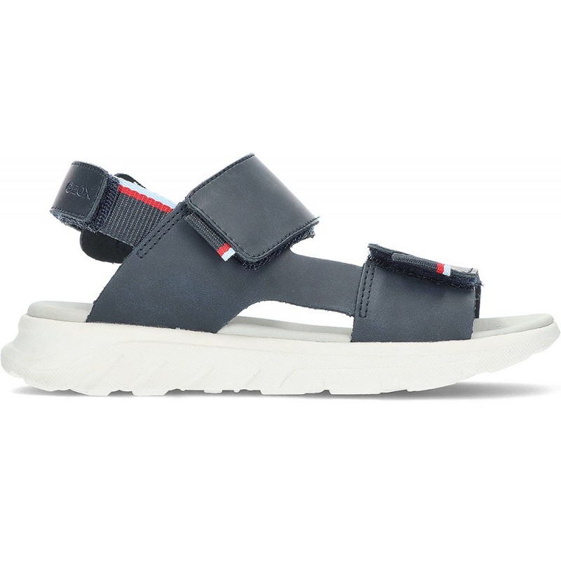 GEOX Airadyum J55F1B Kindersandale NAVY_RED