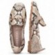 Hispanitas HV254027 Bombay Damenmokassins SNAKE_TAUPE_C003