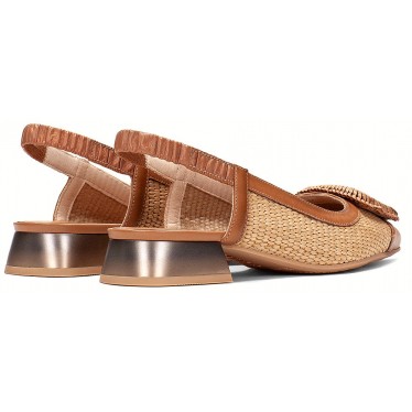 Hispanitas RHV254046 Dali Slingback-Ballerina für Damen NATURAL_C002