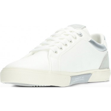 Damen-Sneaker von PEPE JEANS Kenton Court Modell pls31588 SILVER