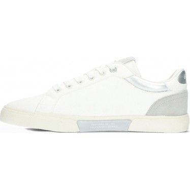 Damen-Sneaker von PEPE JEANS Kenton Court Modell pls31588 SILVER