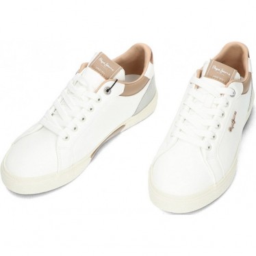 Damen-Sneaker von PEPE JEANS Kenton Court Modell pls31588 GOLDEN_OCHRE_BROWN