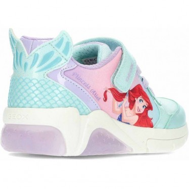 GEOX Fadinlight J55M4B leuchtende Mädchen-Sneaker WATERSEA_LILAC