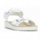 GEOX Costarei J15EAB Mädchensandale mit Schnalle WHITE