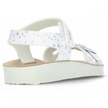 GEOX Costarei J15EAB Mädchensandale mit Schnalle WHITE
