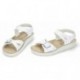 GEOX Costarei J15EAB Mädchensandale mit Schnalle WHITE
