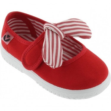 MERCEDITA VICTORIA OJALA 105110 GESTREIFTE SCHLEIFE ROJO