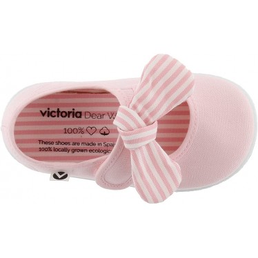 MERCEDITA VICTORIA OJALA 105110 GESTREIFTE SCHLEIFE ROSA