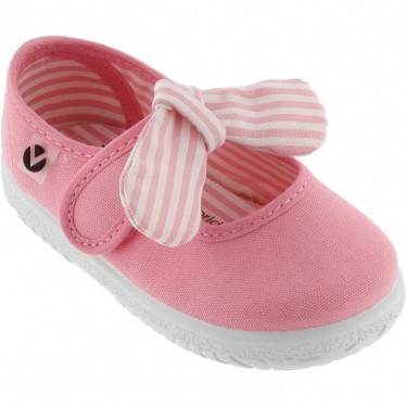 MERCEDITA VICTORIA OJALA 105110 GESTREIFTE SCHLEIFE FLAMINGO