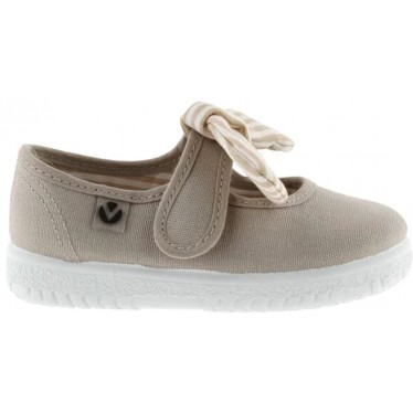 MERCEDITA VICTORIA OJALA 105110 GESTREIFTE SCHLEIFE BEIGE