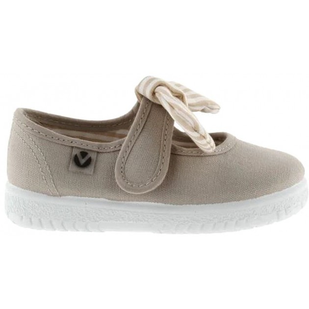 MERCEDITA VICTORIA OJALA 105110 GESTREIFTE SCHLEIFE BEIGE
