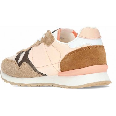 Damen-Sneaker Pepe Jeans Brit Camp PLS40038 CAMEL_BEIGE