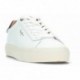 Pepe Jeans Herren-Ledersneaker PMS30930 WHITE