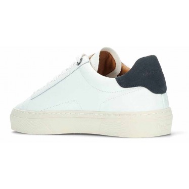 Pepe Jeans Herren-Ledersneaker PMS30930 WHITE