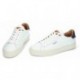 Pepe Jeans Herren-Ledersneaker PMS30930 WHITE
