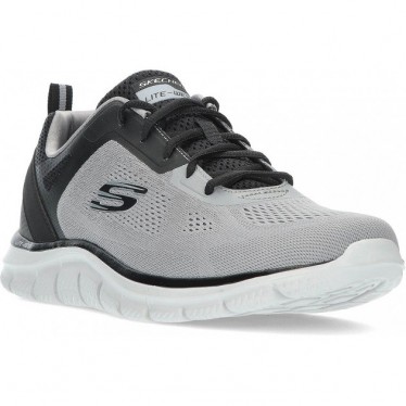 SKECHERS TRACK BROADER SNEAKERS 232698 GRAY