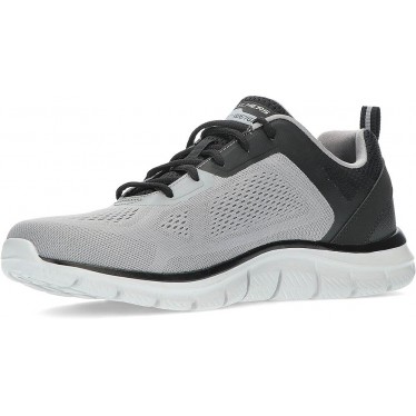 SKECHERS TRACK BROADER SNEAKERS 232698 GRAY