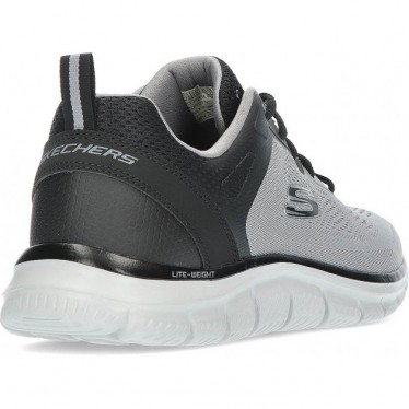 SKECHERS TRACK BROADER SNEAKERS 232698 GRAY