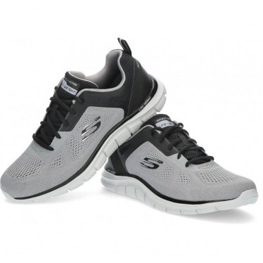 SKECHERS TRACK BROADER SNEAKERS 232698 GRAY